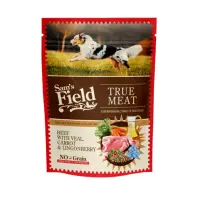 SAM'S FIELD, XS-XL, Vițel și Morcov, plic hrană umedă fără cereale câini, (în aspic), 260g