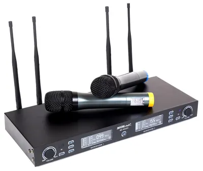 Sistem de microfon wireless Master Audio - BE5035H, negru