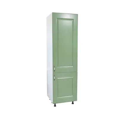 Corp pentru frigider incorporabil Zebra MDF verde drept