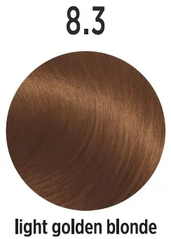 Vopsea de par Profesionala ELEMENT 8.3, 100 Ml, Light Golden Blonde