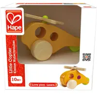 Jucarie pentru copii Hape - Elicopter, din lemn
