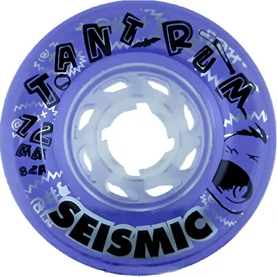 Roți Skateboard - Tantrum - 72x45 mm 82a Crystal Clear Purple - Whtntrm7282Cp