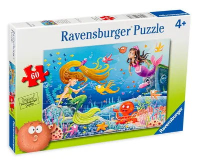 Puzzle Ravensburger din 60 de piese - O poveste despre sirene