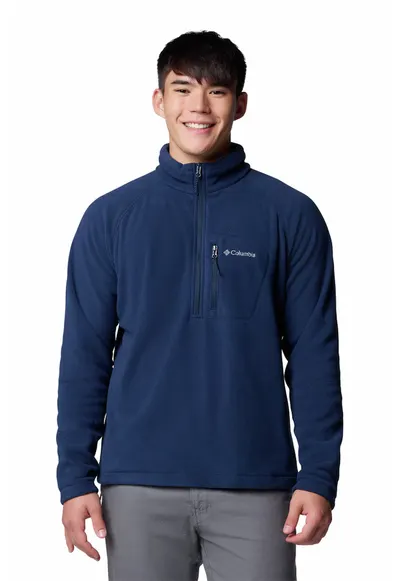 Bluza de trening din fleece - pentru schi Fast Trek III - Bleumarin