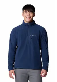 Bluza de trening din fleece - pentru schi Fast Trek III - Bleumarin