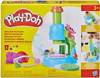 Set cu plastilină Play-Doh - Microscop luminos