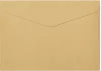 Set de plicuri poștale Galeria Papieru - C5, auriu perlat, 10 bucăți