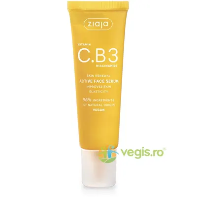Ser Activ pentru Fata cu Vitamina C.B3 si Niacinamide 30ml