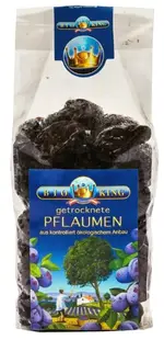 Prune bio, fără sâmburi, 250 g, Bio King