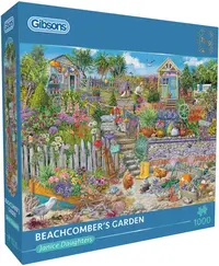 Puzzle Gibsons din 1000 piese - Grădina cu descoperiri de pe plajă