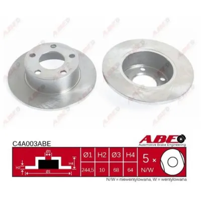 Disc frana ABE C4A003ABE