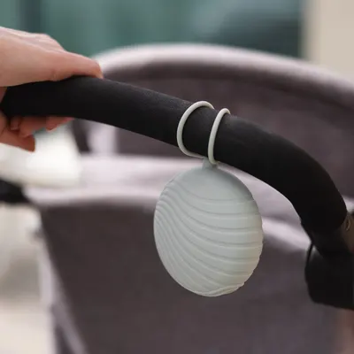 Husa de protectie din silicon pentru suzeta Babyono Bej