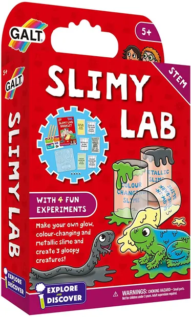 Set de experimente Galt -Laborator pentru jeleuri si creaturi gelatinoase