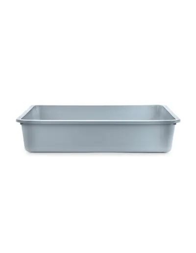 Litiera deschisa pentru pisici - Albastru - 42 x 33 x 9 cm