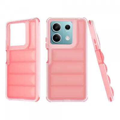 Husa pentru Xiaomi Redmi Note 13 5G, Techsuit, Wave Shield, Rosie