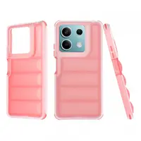 Husa pentru Xiaomi Redmi Note 13 5G, Techsuit, Wave Shield, Rosie