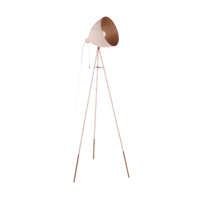 Lampa pardoseala CHESTER-P pastel apricot, copper 220-240V,50/60Hz