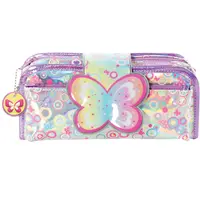 Penar tip etui Fun Time 2 In 1, 22x11x8 cm, motiv Sparkling Butterfly, Tiger Family