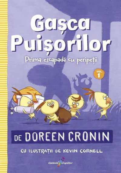 Prima escapadă cu peripeții (Vol. 1) - Paperback brosat - Doreen Cronin