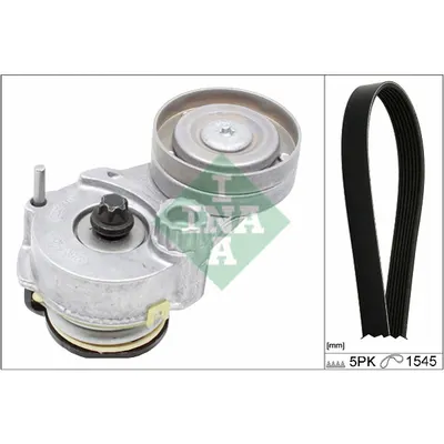 Set curea transmisie cu caneluri INA 529 0329 10