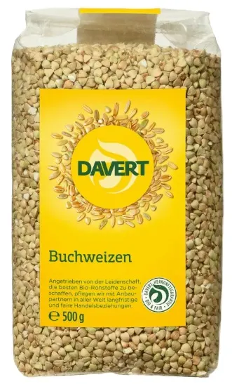 Hrișcă organică, 500 g, Davert