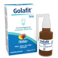 Golafit Spray calmant pentru gât, 15 ml, Fitobios