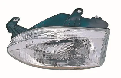Far fata Stanga (H4, electric, fara motoras, culoare insert: argintiu) potrivit FIAT PALIO