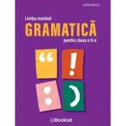 Limba romana. Gramatica pentru clasa a 5-a