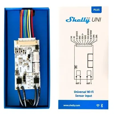 Modul Wi-fi inteligent universal Shelly Plus Uni 3800235265710