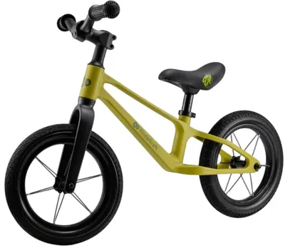 Bicicletă de echilibru KinderKraft - Eter, Lime