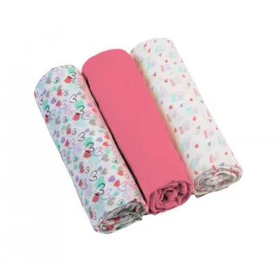 Set de scutece Babyono Soft - roz