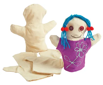 Marionetă din canvas pentru decorare, 23,5 cm