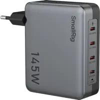 Încărcător SmallRig - 4 ports USB-C, 145W, gri