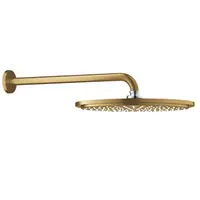 Dus fix Grohe Rainshower Cosmopolitan 26066GN0 310, 1/2 inch, montare pe perete, 310 mm, 1 pulverizare, anti-calcar, mat, Cool sunrise