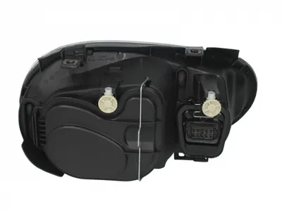 Far stanga (H1 H3 H7, reglaj electric, fundal cromat) VW GOLF IV