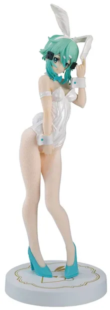 Statuetă FuRyu Animation: Sword Art Online - Sinon (BiCute Bunnies) (White Pearl Ver.), 28 cm