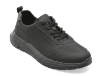 Pantofi sport EPICA negri, 250505, din piele naturala