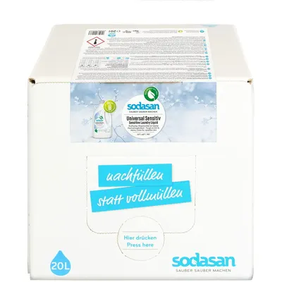Detergent Lichid Universal Sensitiv Bag-in-Box 20L