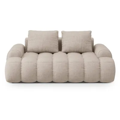 Canapea maro deschis 175 cm Linz – Cosmopolitan Design