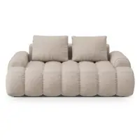 Canapea maro deschis 175 cm Linz – Cosmopolitan Design