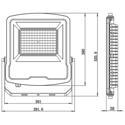 Proiector-SL 100W SMD 3000K