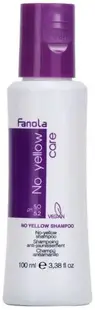 Fanola No Yellow Șampon matifiant pentru păr blond și decolorat, 100 ml