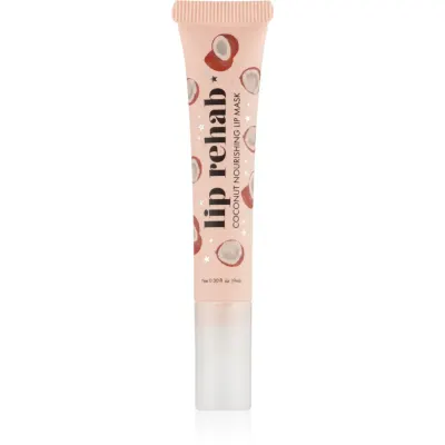 Barry M Lip Rehab masca hranitoare de buze culoare Coconut 9 ml