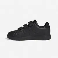 Încălțăminte cu benzi cu arici Educație fizică ADIDAS Advantage Negru Copii