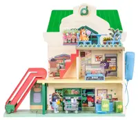 Set de joacă Moose Bluey - Supermarket, cu figurine și scară rulantă