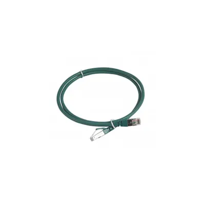Patch cord category 6 A - S/FTP shielded - LSZH - lungime 1 m - verde