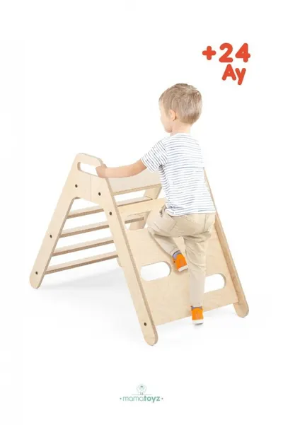 Triunghi de catarare MamaToyz Pikler Montessori