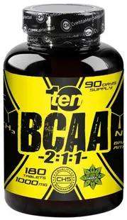 10/ten BCAA 2:1:1, 180 tablete, Cvetita Herbal