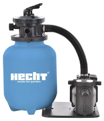 Pompa cu filtru de nisip Hecht - 302113, 450 W, 7 m³/h, 10 m