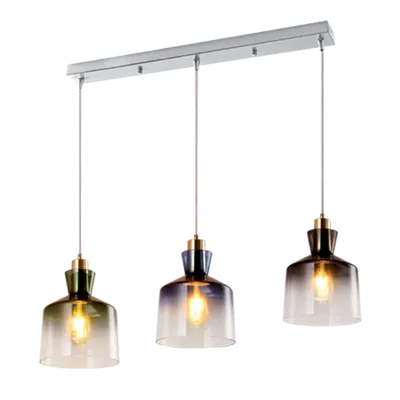 Pendul Alma 3xe27 Multiculoare
